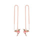 Fashion Jewelry Long Hanging Hummingbird Earrings