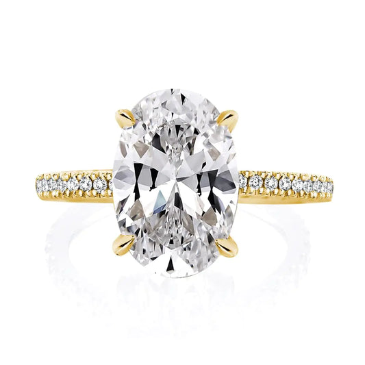 RODIFFY 3.5CT Marquise Cut Engagement RingSimulated Diamond Ring925 Sterling Silver 18K Yellow/White Gold Plated Promise Ring